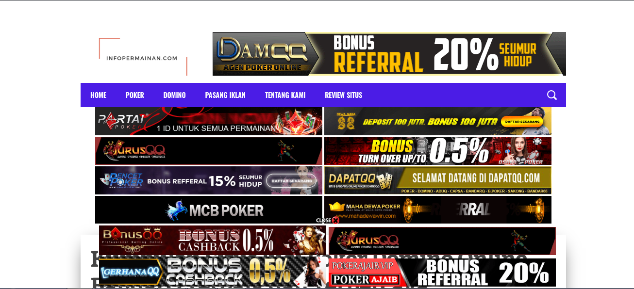 Daftar Situs Poker Online 2020 Kumpulan Daftar Situs Poker Qq Online Uang Asli Indonesia 2020 2021